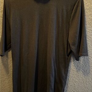 Torrid Super Soft Black Mock Top